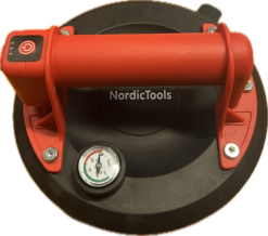 NT Batteridriven sugkopp med tryckindikator