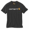 core logo t-shirt short sleeve black