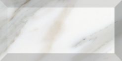 Biselado 10×20 blank marmorerad