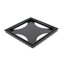 Golvbrunnssil Tile In Frame 200 Black