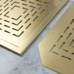 Duschhylla Hörn Milano Brass