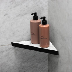 Duschhylla Tile in Air Matt Svart