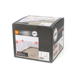 Nivåskruv Spin Level 3 mm / 250 st/frp