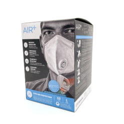Dammfiltermask AIR+ med ventil