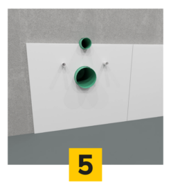 Allgrid tile 100 – Effektiv och korrekt hålmall, utan svinn