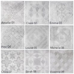 Boom white mix 20×20