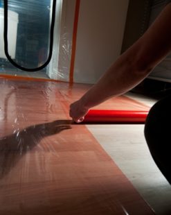 Täckfilm för hårda ytor