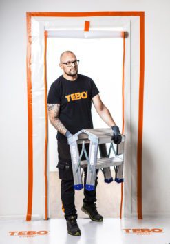 Blixtlåsdörr 2 x ”I”