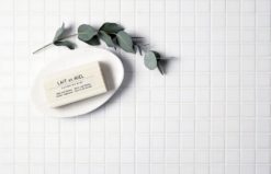 Glasmosaik 2x2cm vit