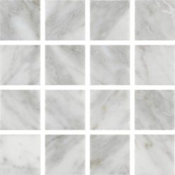 Marmor Polerad vit 2,3×2,3cm