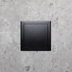 Inspektionslucka Push Black