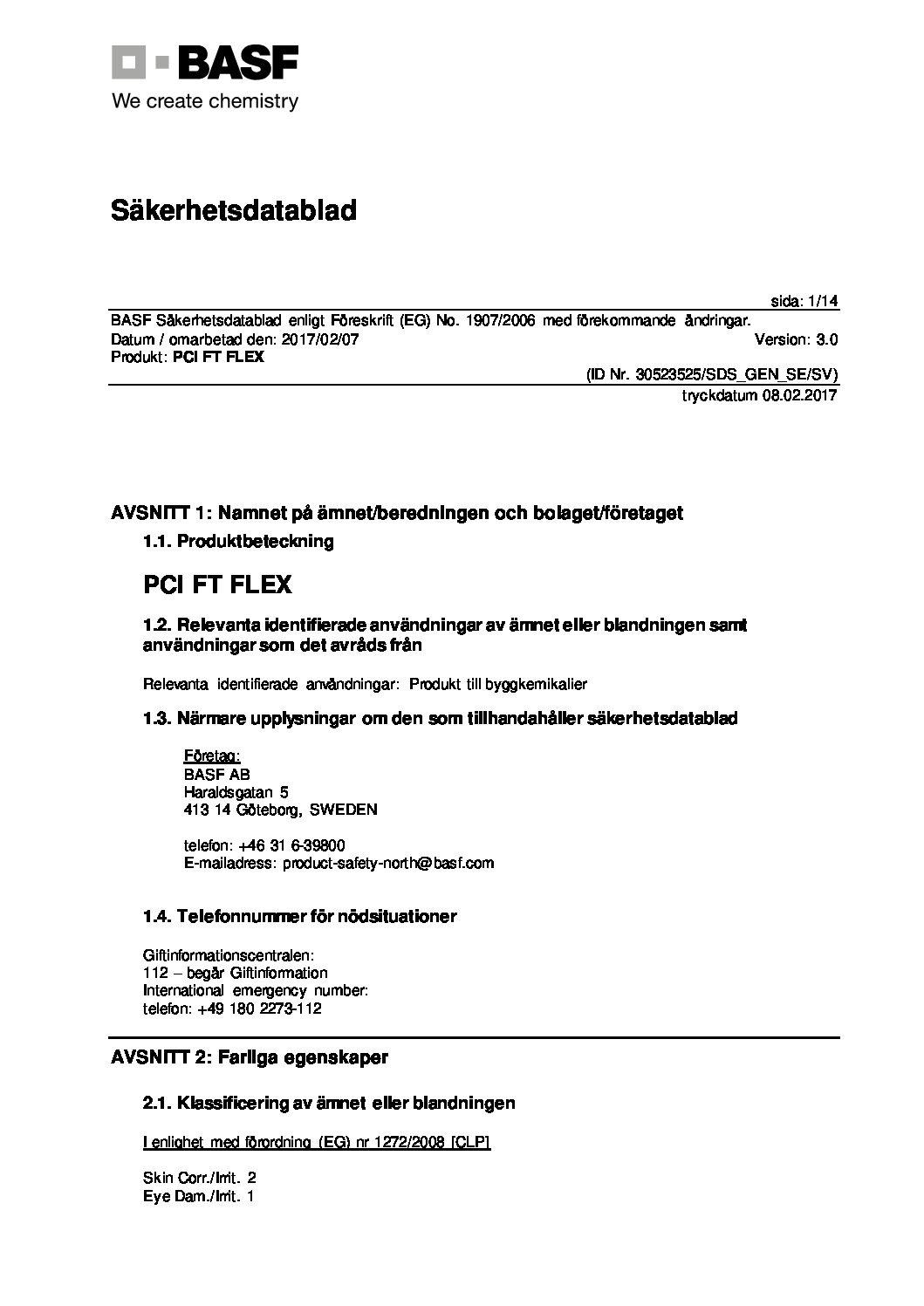 PCI FT Flex – 18kg