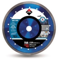 Rubi Diamantblad TVA Superpro 125×22,2mm turbo
