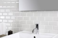 Biselado 10×20 vit blank