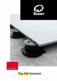 Gummiplatta Buzon U-PAD 200x200x10 mm