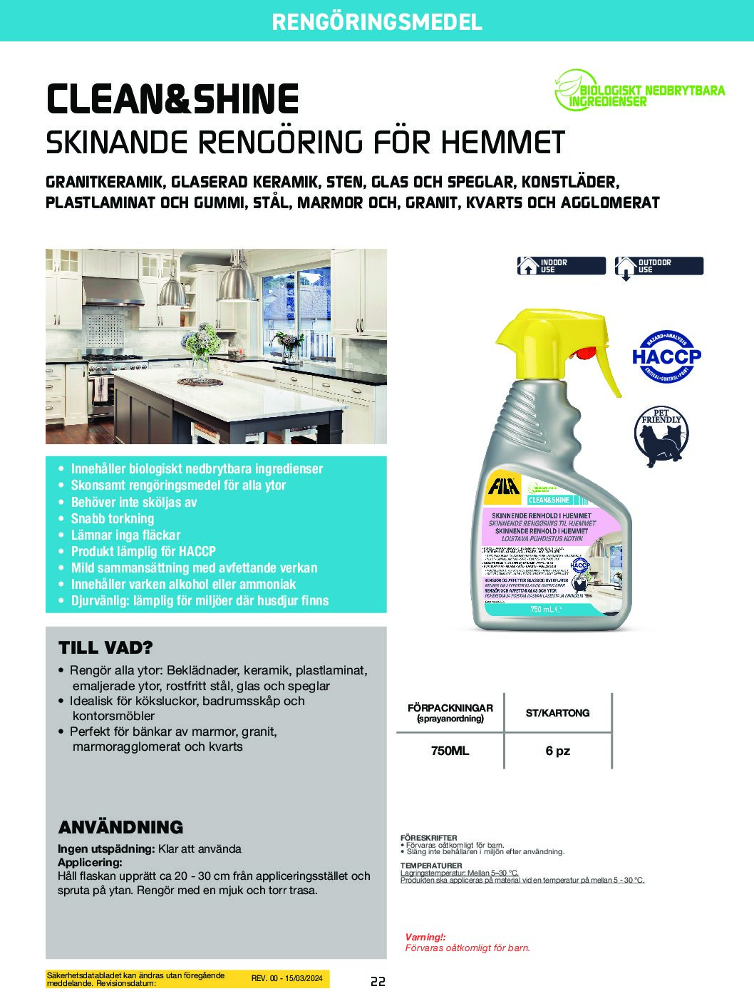 Fila Clean & Shine 750 ml