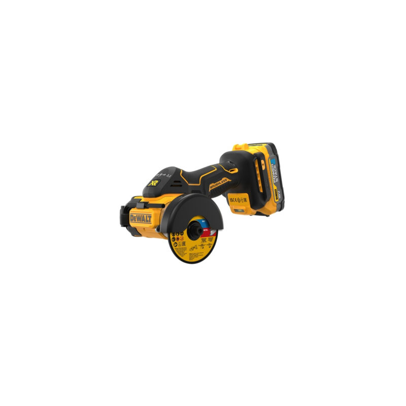 Dewalt Multivinkelslip 76mm ink 2 batterier.