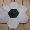 Carrara C Honed Hexagon 10×11,5x1cm