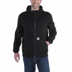 Wind fighter hooded sweatshirt – black