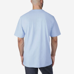 Carhartt Heavy S/S C Graphic T-Shirt – FOG BLUE