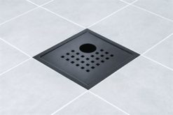 Golvbrunnssil Stockholm Black m. urtag