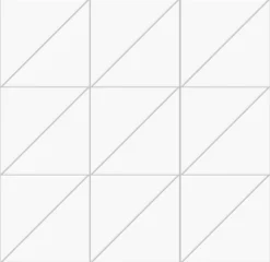 Vit blank Triangel 10×10