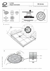 Gummiplatta Buzon U-PAD 200x200x10 mm