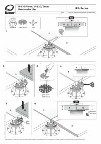 Dämpare kantstöd Buzon U-E20-EDGE 2 mm