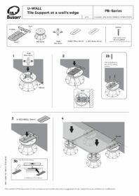 Väggdistans Buzon U-WALL