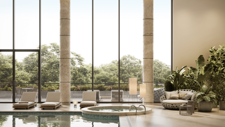 Skapa en avslappnande och lugnande känsla på spaavdelningen med rätt kakel