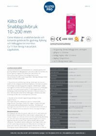 Kiilto 60 – Snabbt golvbruk