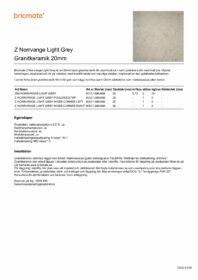 Z66 RUNÖ WARM GREY 20mm