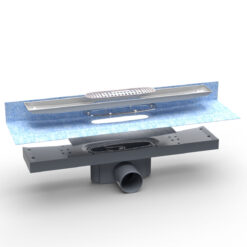 Purus Pro Line Premium Golvbrunn Ø75 mm Gavelutlopp