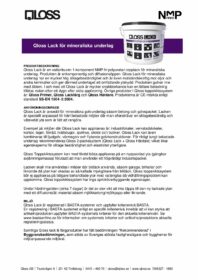 Qloss Lack – Halvmatt golvlack