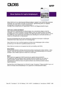 Qloss Optimize – Vattenbaserat topplack för fogfritt härdplastgolv