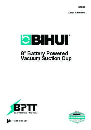 Plattlyft Bihui SCBC8