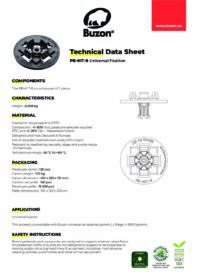 Distanskryss Buzon U-TABS-FLAT 2 mm