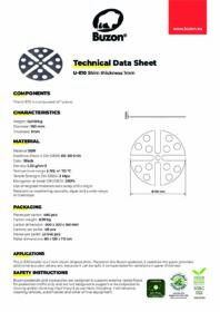 Dämpare kantstöd Buzon U-E20-EDGE 2 mm