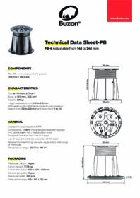 Piedestal Buzon PB-4 145-245 mm