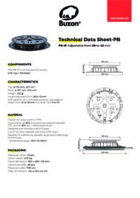 Piedestal Buzon PB-01 28-42 mm