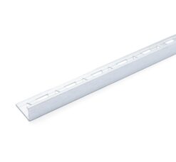 Kakellist L aluminium borstad 8 mm -10st