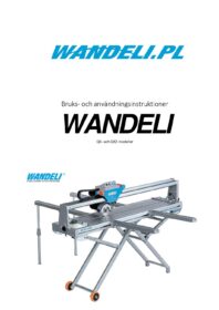 Wandeli QX-ZD-1200 automatisk vattensåg